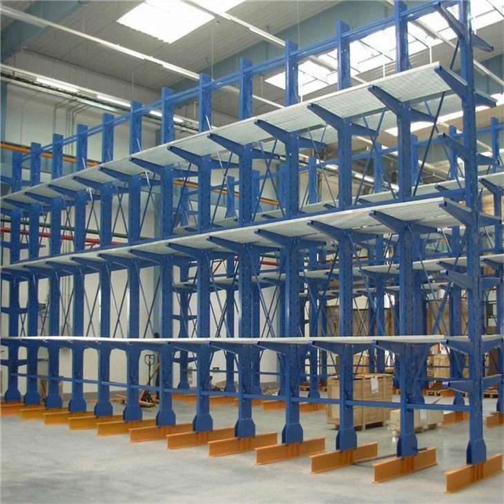 Steel Pipe Storage Cantilever Rack for Lumbers